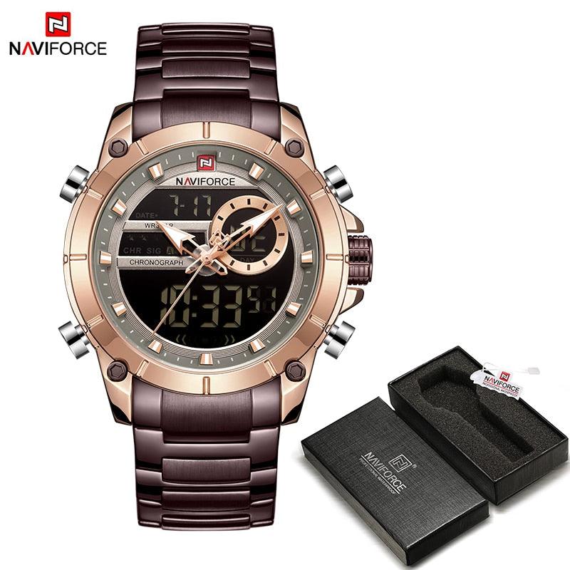 Relógio Masculino de Luxo NAVIFORCE Original