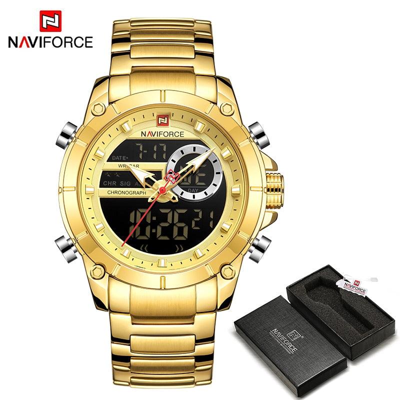 Relógio Masculino de Luxo NAVIFORCE Original