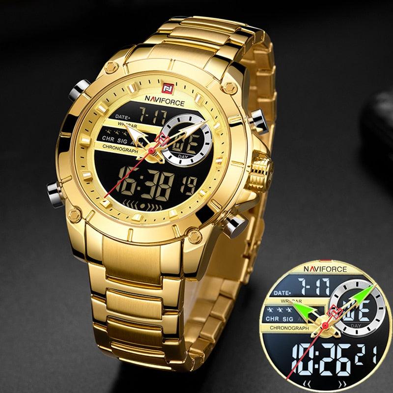 Relógio Masculino de Luxo NAVIFORCE Original